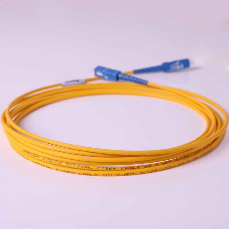 安普康ampcom光纤跳线sc-fcstlc低烟无卤尾纤电信级单模多模单双芯om3