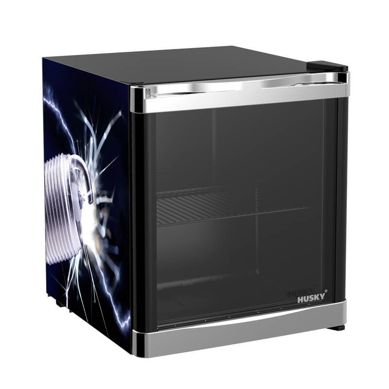 哈士奇(husky) sc-46bua小冰箱 迷你单门小型 冷藏家用 50升 火花