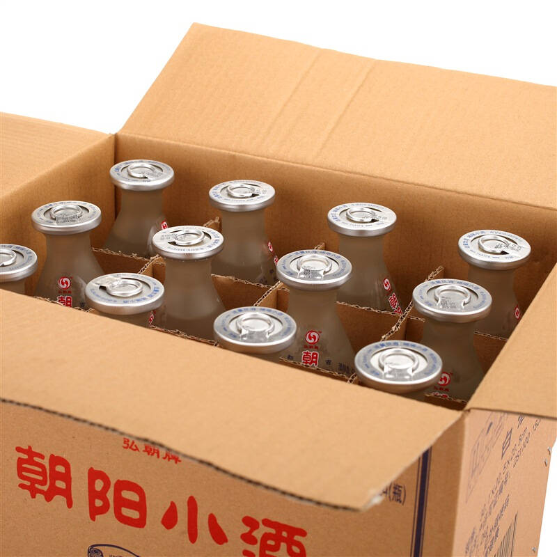 北京弘朝 朝阳二锅头小酒 42度125ml*24瓶 整箱装