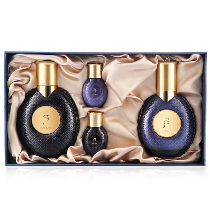 【京东超市】后 whoo拱辰享君滋养系列礼盒4件套280ml男士