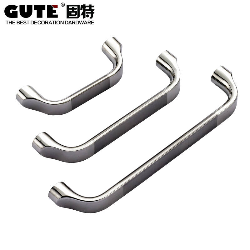 固特 现代简约柜子衣柜门拉手橱柜把手柜子五金3214 拉丝 64mm