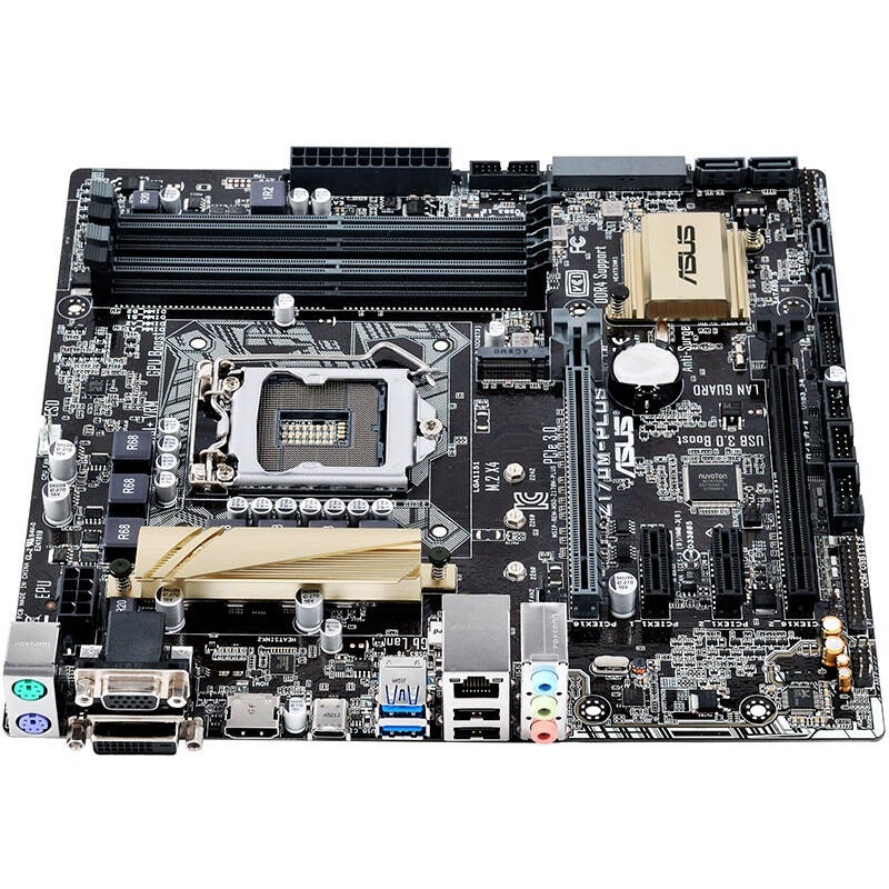 华硕(asus)z170m-plus 主板 (intel z170/lga 1151)