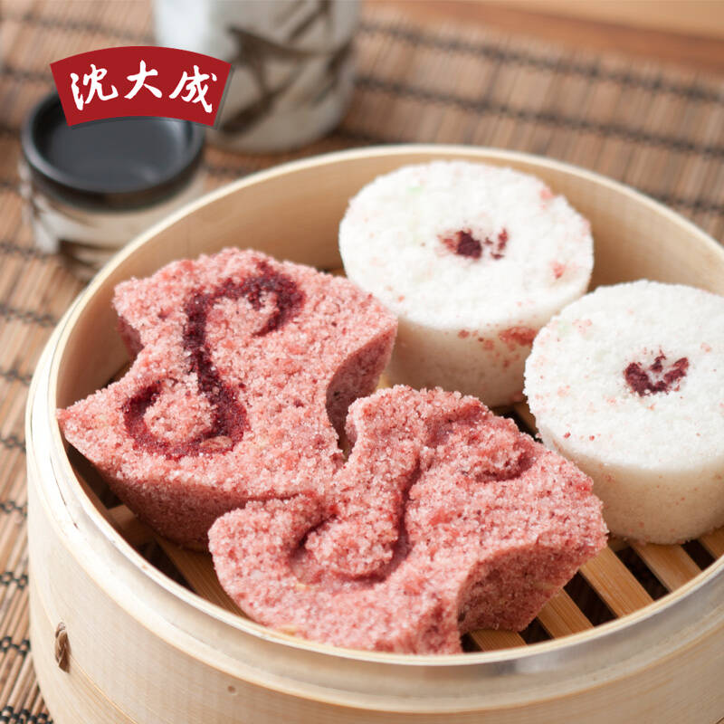 沈大成 乔迁礼盒寿桃定胜糕 生日祝寿搬家传统点心糕点苏式糕点 上海