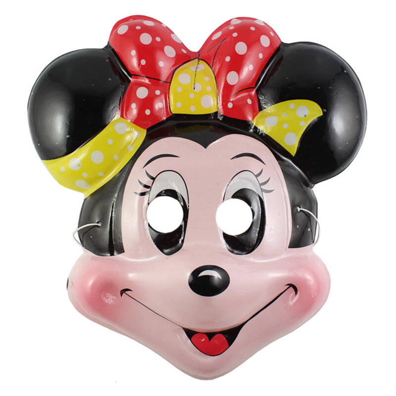 卡通玩具面具儿童创意玩具道具儿童卡通面具儿童面具 蝴蝶结米奇