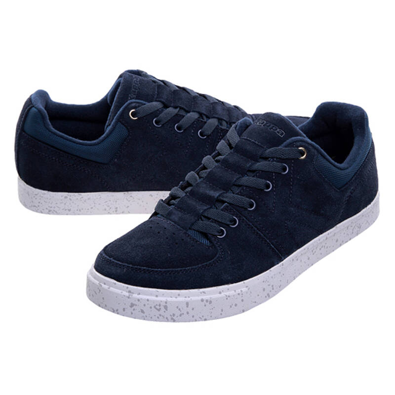 卡帕kappa背靠背 2014春夏新品男鞋 休闲板鞋运动鞋k0415cc07 深蓝/白