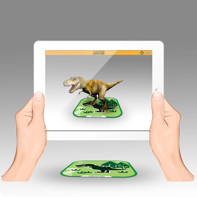 官方正品 ar立体双语儿童早教看图识字卡片