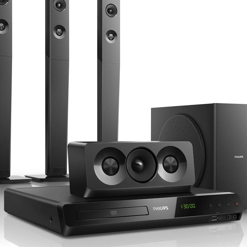 飞利浦(philips)htb5580/93 音响 音箱 家庭影院 高清3d蓝光dvd播放机