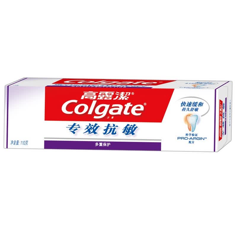 高露洁( colgate )专效抗敏 牙膏 110g×6 (多重保护)