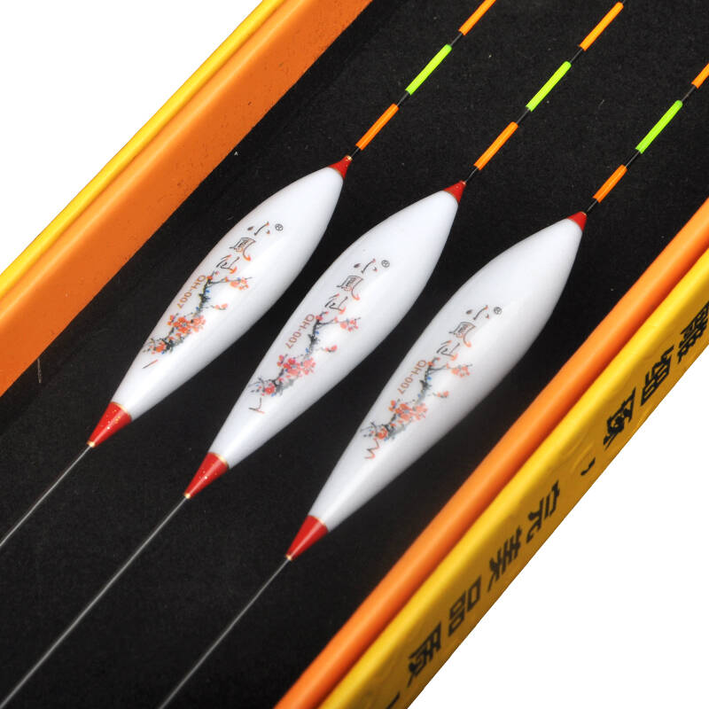 小凤仙 多款纳米漂不吃水浮漂综合混养枣核鲫鱼漂加粗尾浮标钓具 qh