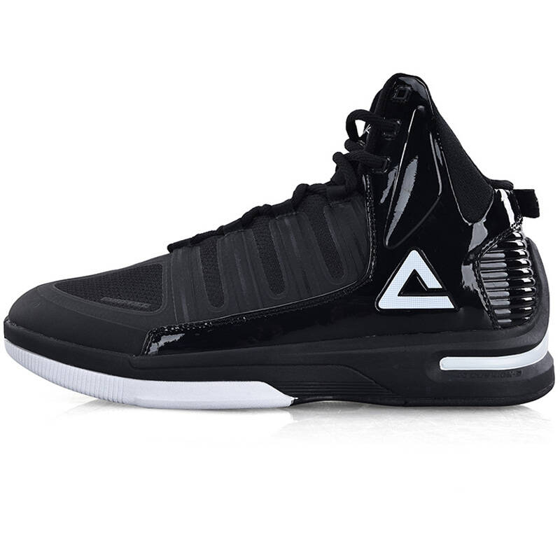 peak匹克篮球鞋男中邦篮球鞋男式速鹰2016新款篮球鞋 黑 45