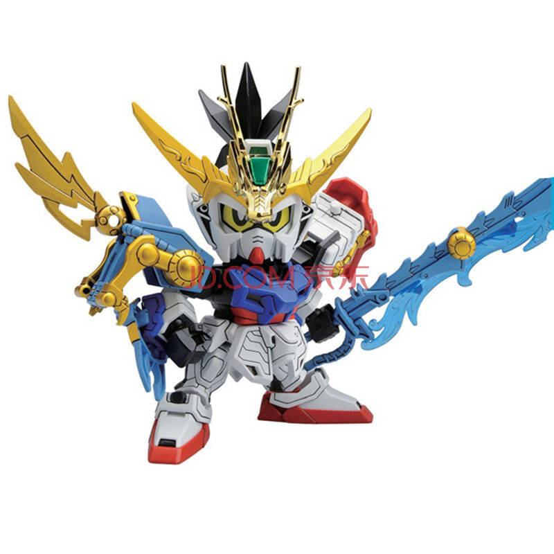 万代bandai高达模型sd敢达真三国传q版战士 bb敢达 刘备/关羽/张飞多