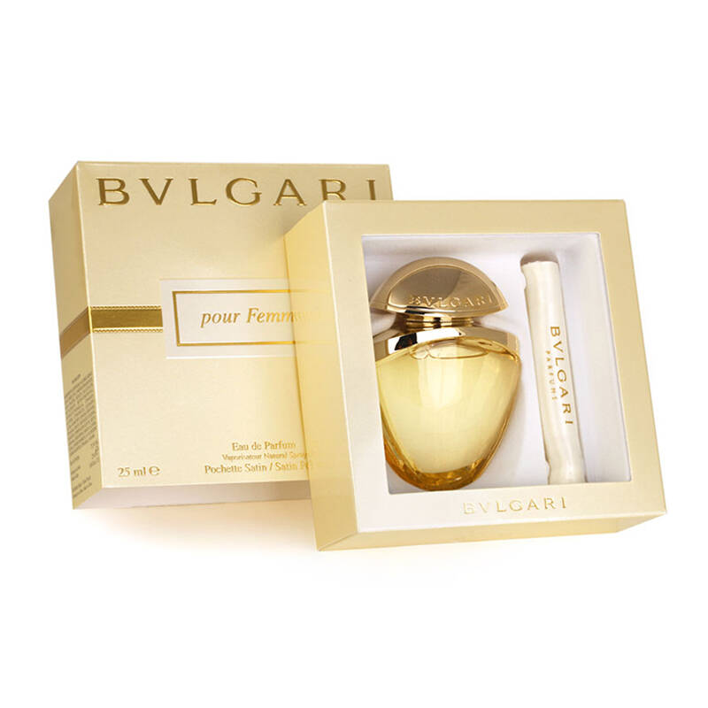 宝格丽bvlgari 纯香珍宝淡香水 25ml 黄茶水晶