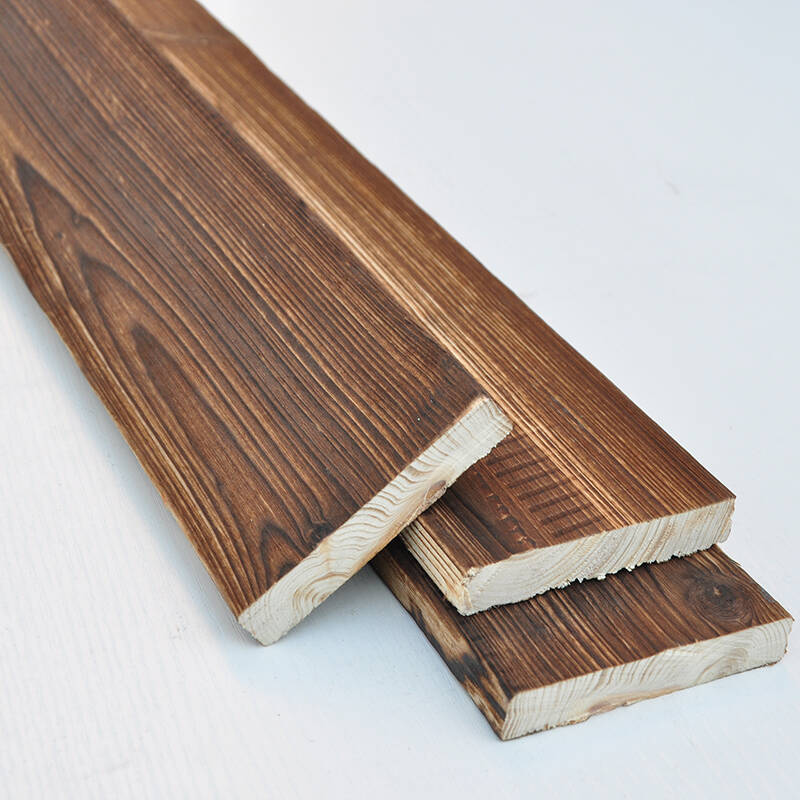 名兔板材 美国花旗松炭化木地板,户外室内地板,防腐木,碳化木
