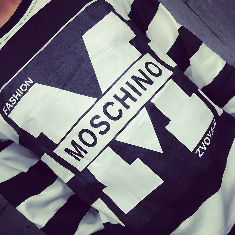 川成原创设计2015秋冬新款潮男圆领套头打底衫 m字百搭休闲卫衣 男