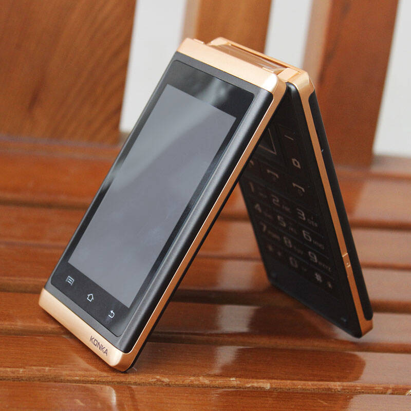 康佳(konka)k58 移动联通 手机 内外双屏 语音功能 双卡双待 老人手机