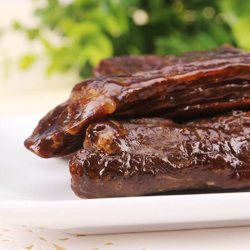内蒙古特产 草原牛肉条 元之源牛肉干 独立小包装 228g