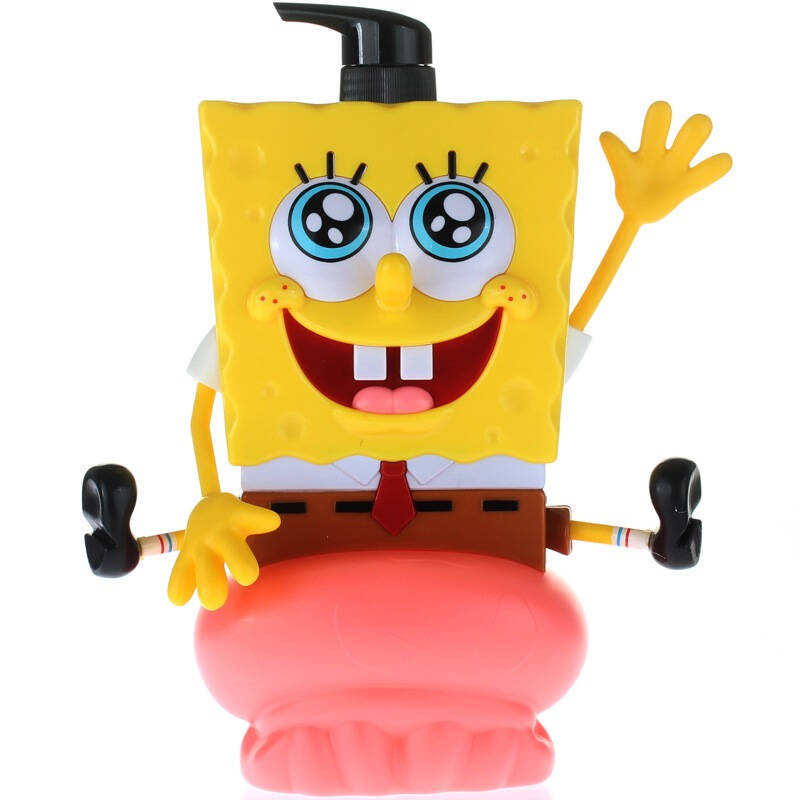 海绵宝宝(spongebob)多元海藻呵护洗沐二合一500ml(3d