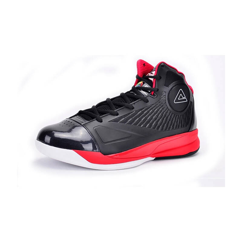 匹克篮球鞋 男鞋明星款速鹰一代战靴运动鞋e31011a ldc 黑/大红 39