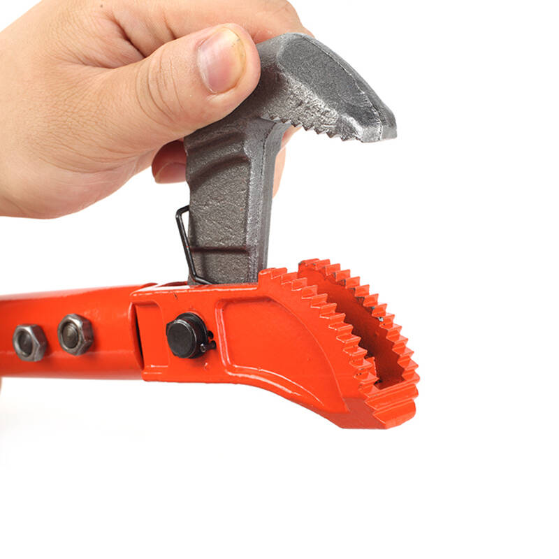 雅赛崎/asaki 快速管子钳 鹰嘴水管钳 快速扳管工具 快卡管子扳手 18