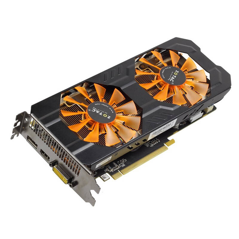索泰zotac gtx760-2gd5 霹雳版 hb 1006-1072/6008mhz 2g gddr5 256