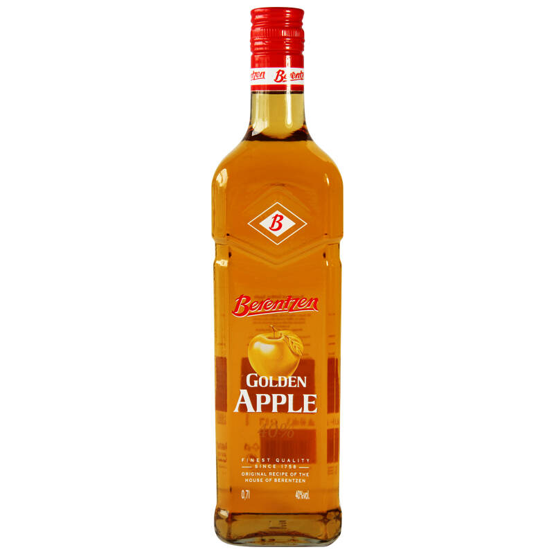 洋酒德国百人城 berentzen拜尔尼特 利口酒力娇酒预调果酒 金苹果酒