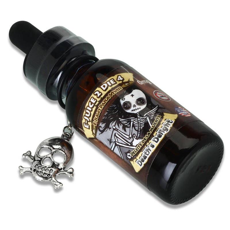 蒸汽电子烟油僵尸新娘美国进口原料香烟烟草口感 死亡喜悦15毫升 0mg