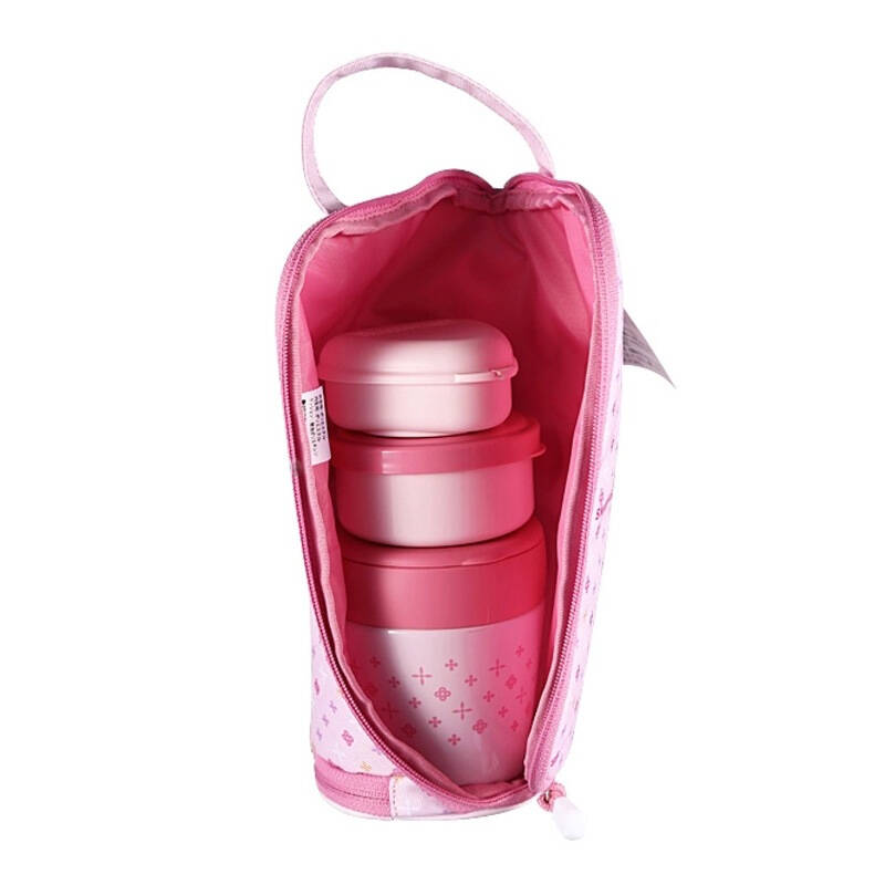 象印(zojirushi)sw-sa26-pa 粉红 学生可爱保温饭盒