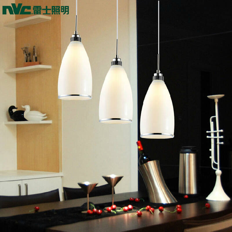 雷士照明nvc 餐厅灯 吊灯餐吊灯 饭厅餐厅灯饰 三头吊灯 eud9002/3