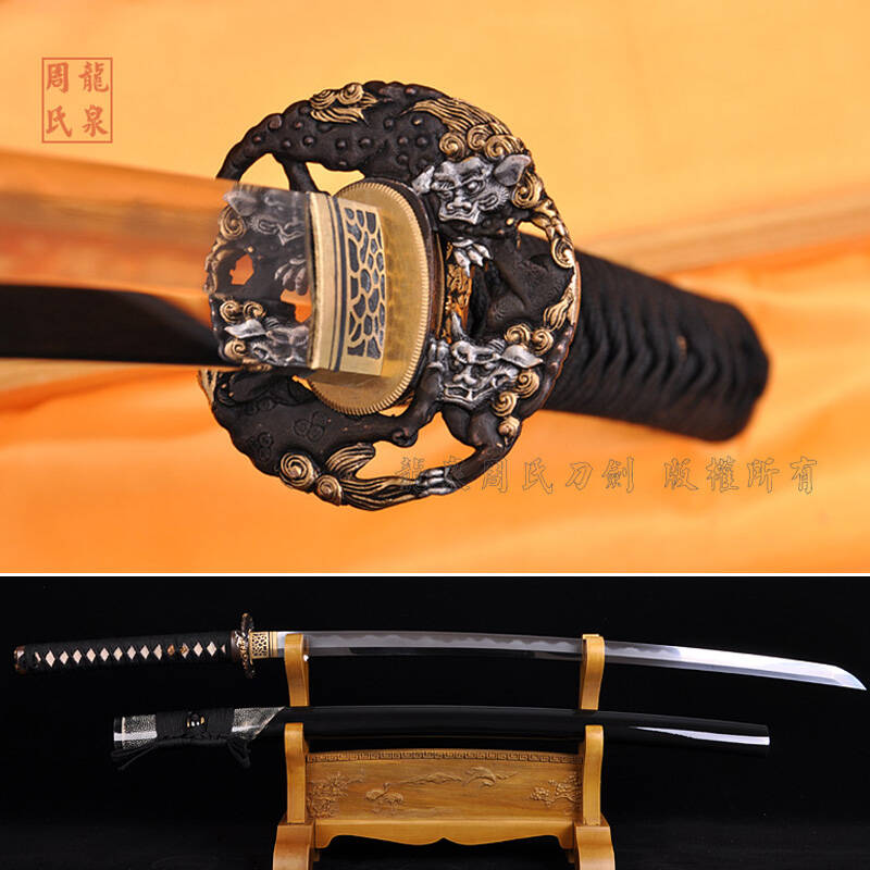 全手工日本东洋刀 打刀 日本刀剑收藏 未开刃