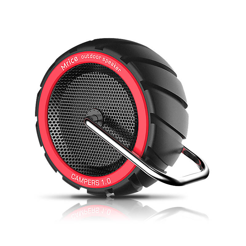 歌奈便携迷你户外蓝牙音箱插卡车载低音炮车载通话车载蓝牙小音响音乐