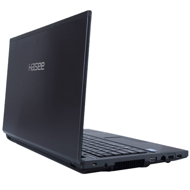 神舟(hasee)优雅a500c-a29 d1 15.6英寸笔记本电脑 铁灰色