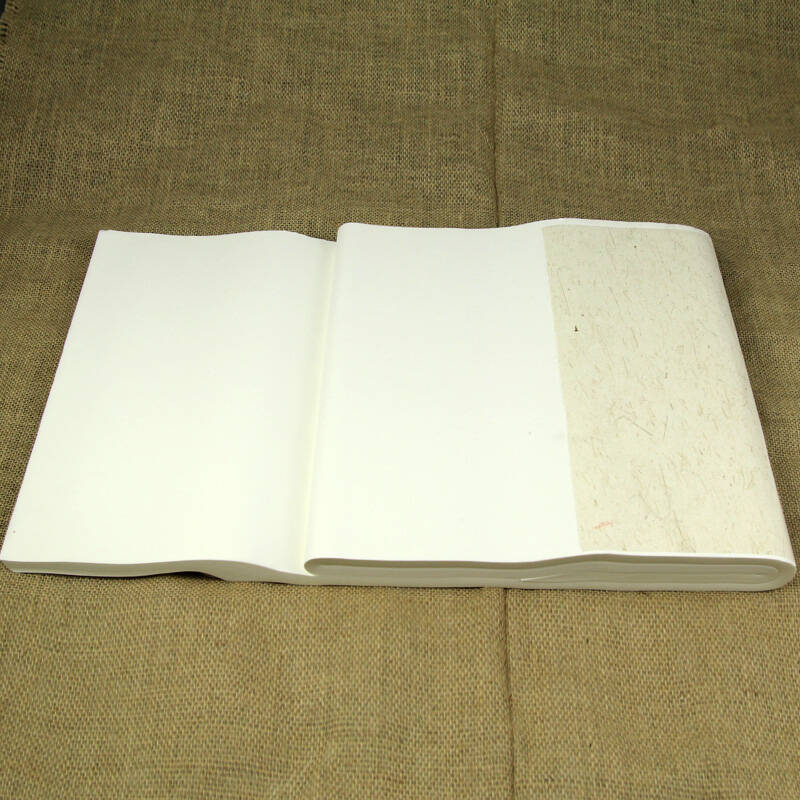 六品堂 安徽泾县半生半熟宣纸四尺单 毛笔书法国画生宣 拣选洁白古法