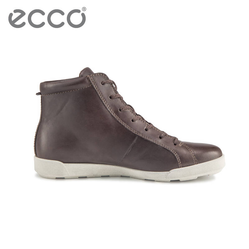 爱步ecco 2015秋冬新品 休闲低帮系带女鞋 简明 214683 咖啡色52987