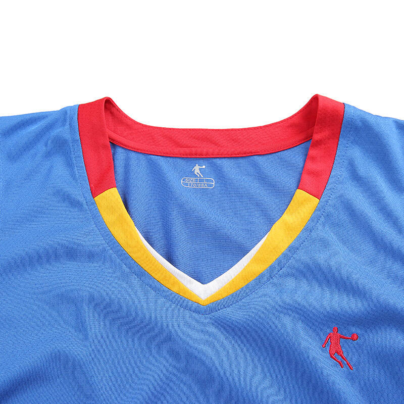 乔丹篮球服男春季透气运动球服休闲套装潮 游戏宝蓝 4xl