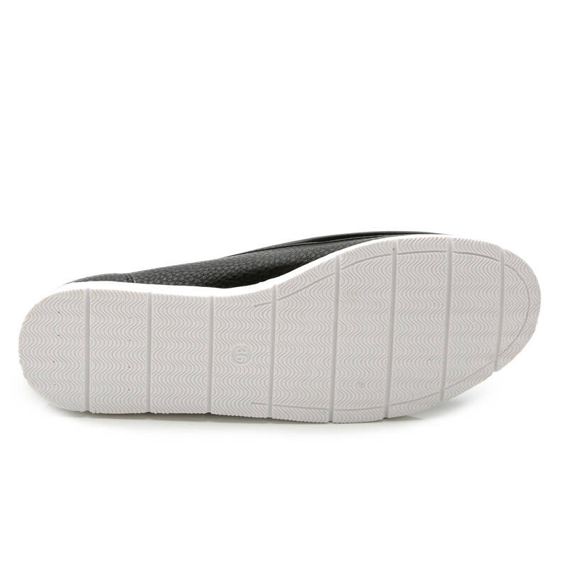 百衣琳2015新款女鞋平底舒适单鞋豆豆鞋女百搭休闲鞋女驾车鞋 白色 40