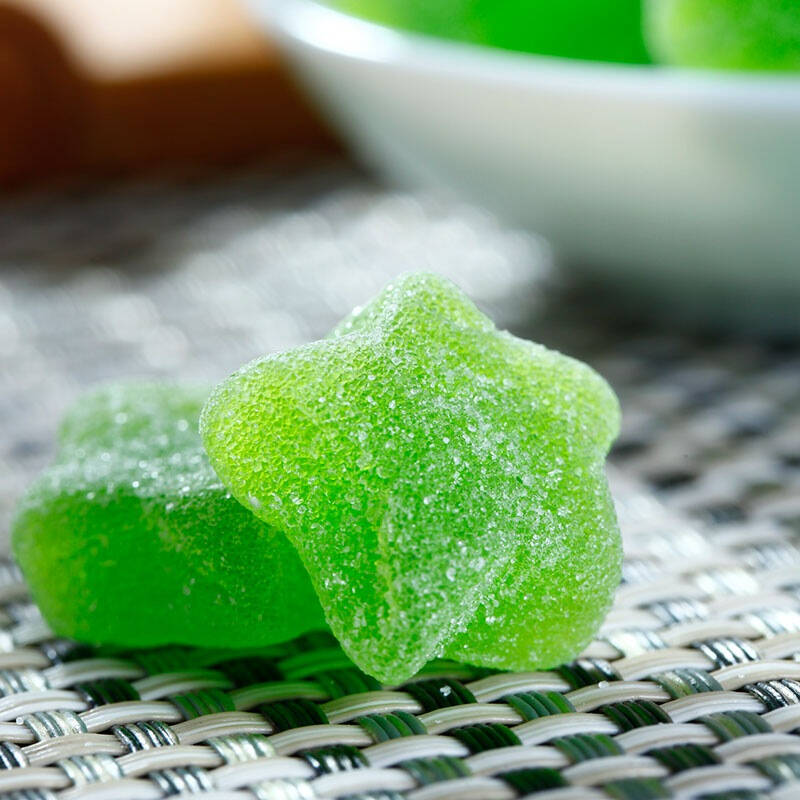 马来西亚进口 莎顿(southern)青苹果味软糖(凝胶糖果) 50g