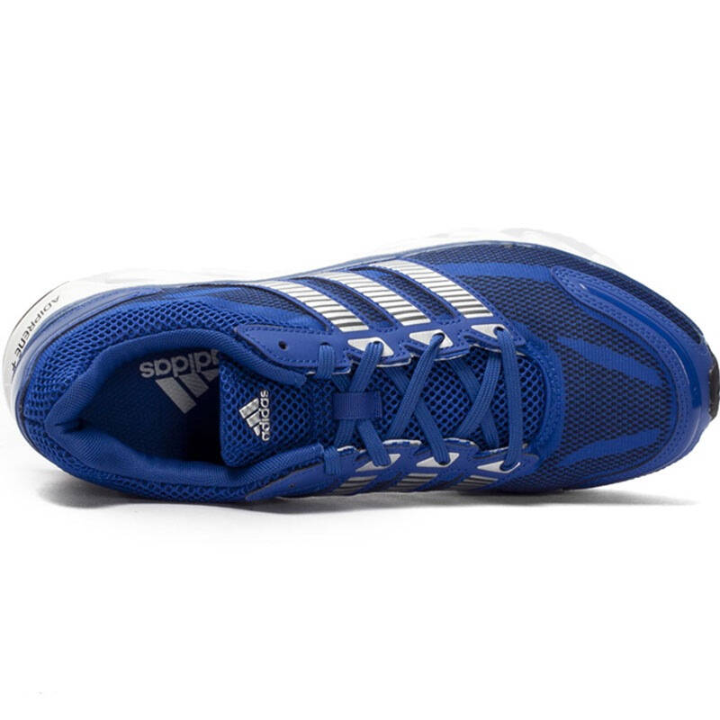 adidas阿迪达斯 男子2014秋透气清风跑步鞋 c75688 蓝色 42码 京东