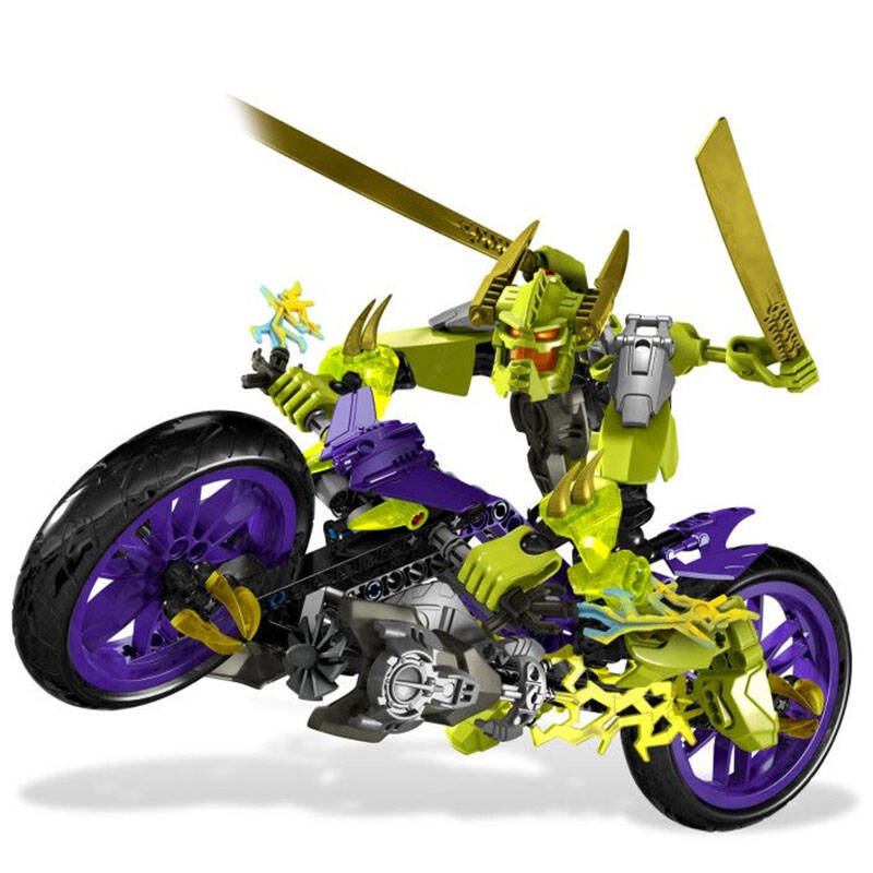 益智拼装组合6230英雄工厂4.0 拼装玩具 急速魔 彩盒装