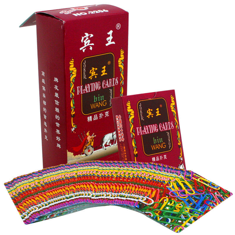 宾王扑克纸牌 1条装 no.2206一条12副