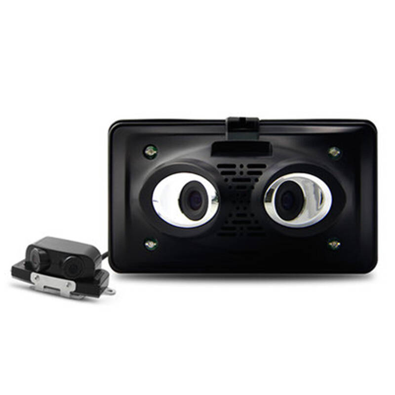 凌度ld900 行车记录仪360° 超大广角 四路全高清 四核芯片 标配 32g