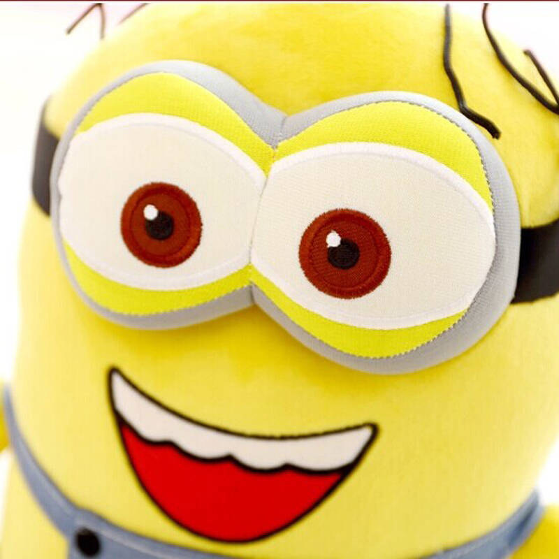 的我小黄人公仔 神偷奶爸2娃娃毛绒玩具婚庆礼品儿童生日礼物 单眼 32