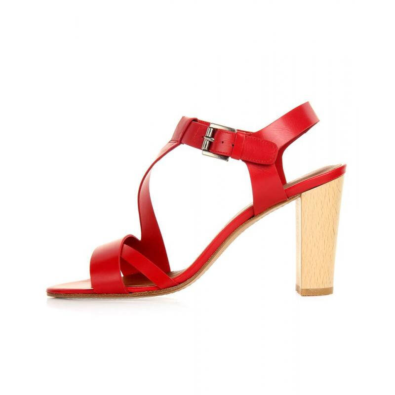 karine arabian女士高跟鞋红色牛皮2014luana 02 39