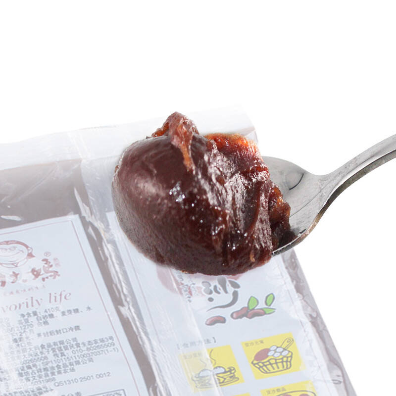 厨大妈 红豆沙 月饼馅料 面包馅410g袋装