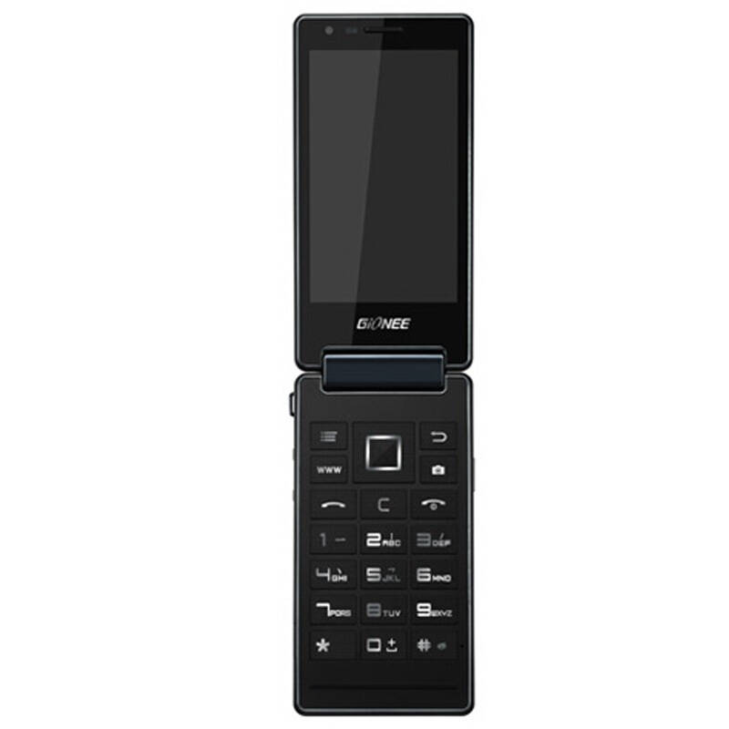 金立w800 商务翻盖 3g手机 (黑色) wcdma/gsm 双卡双待