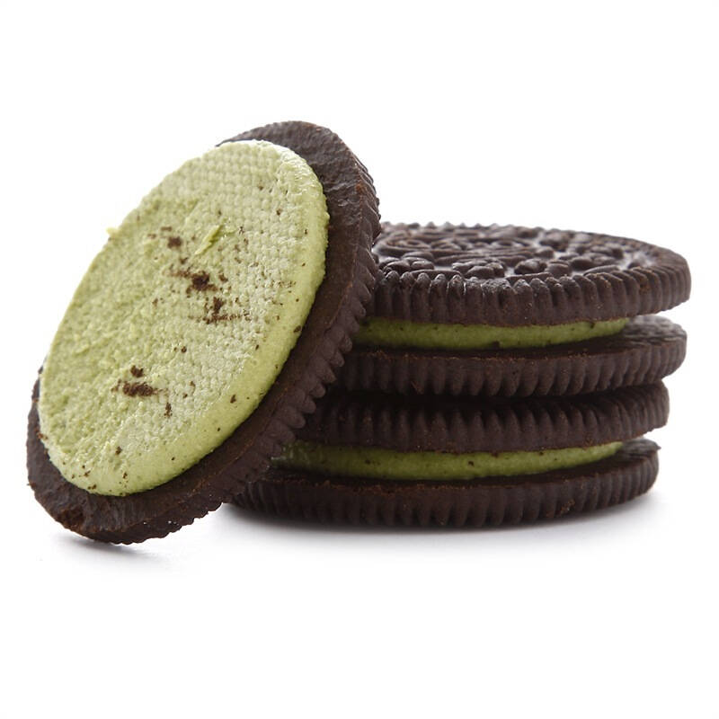 【京东超市】奥利奥冰淇淋夹心饼干抹茶味106g