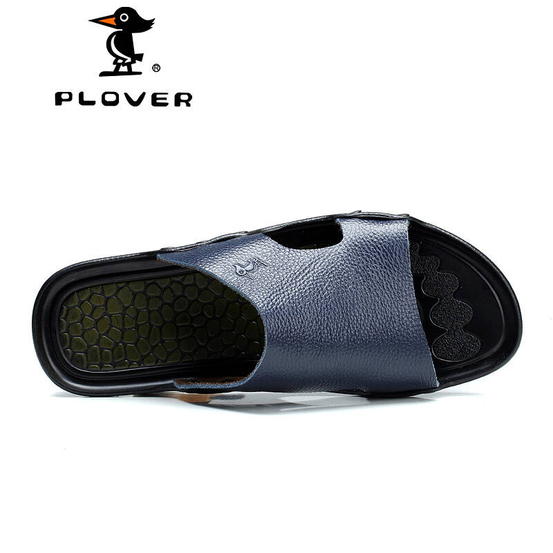 plover啄木鸟2015夏季新款拖鞋男士凉鞋懒人一字拖凉拖鞋子沙滩鞋 a0