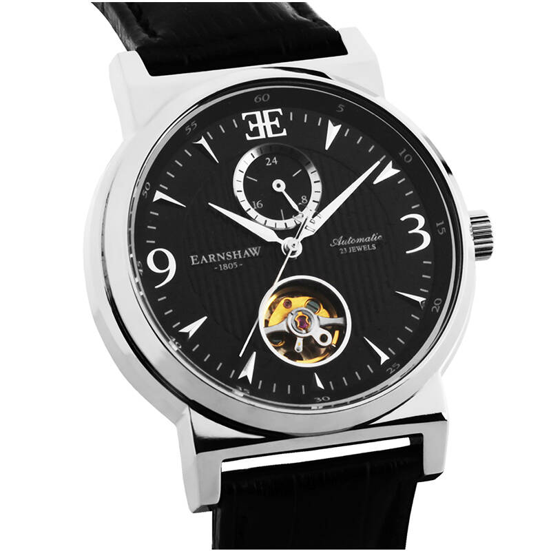 英国进口thomas earnshaw欧美品牌男表机械表镂空男表皮带es8013/8012