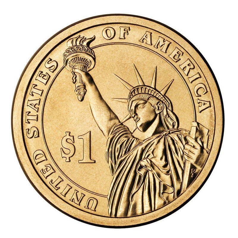 美洲全新 未流通 美国总统币.第16枚.林肯.纪念币 硬币