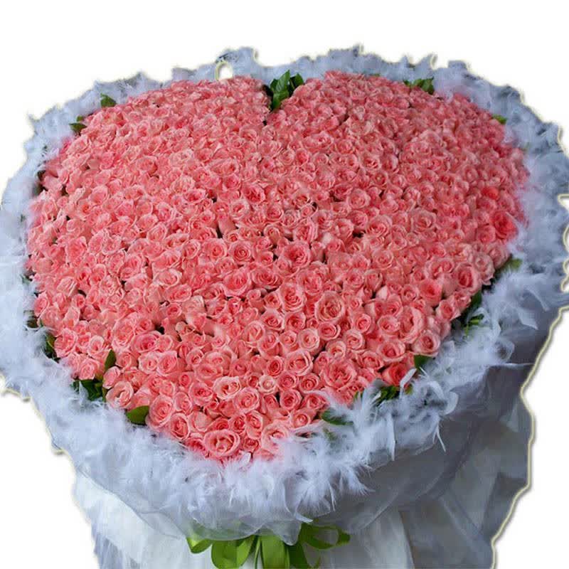 花锦集999朵红玫瑰求婚鲜花七夕520北京花店上海杭州深圳广州成都鲜花