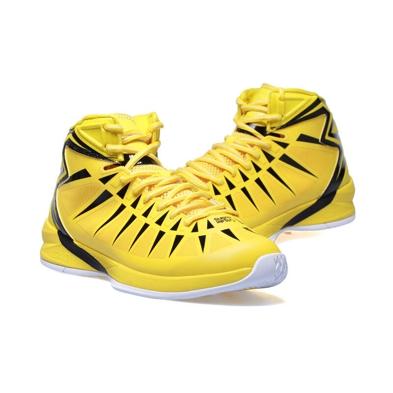 361度男鞋篮球鞋2015秋季新款马布里战靴 黄/黑 40